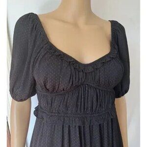 dRA x Anthropologie Polka Dot Midi Dress